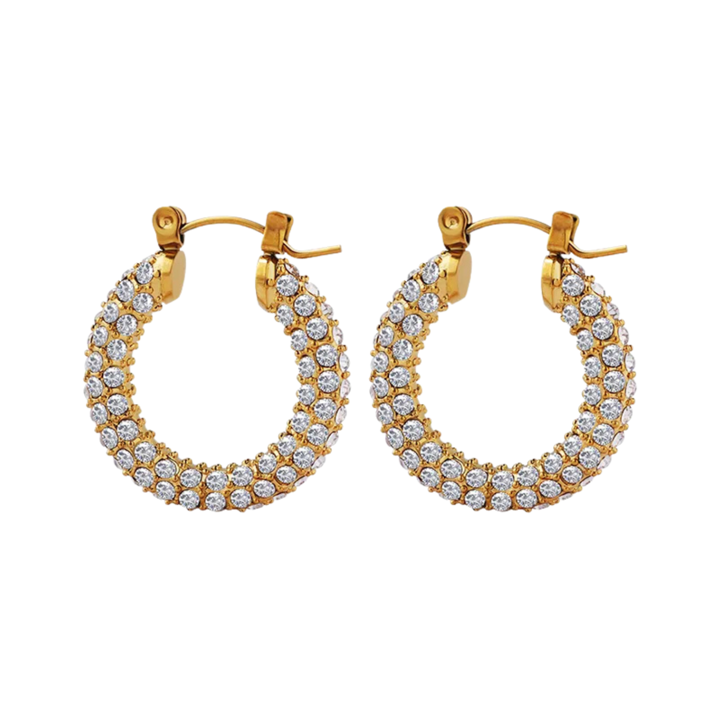Francesca Diamond Hoops