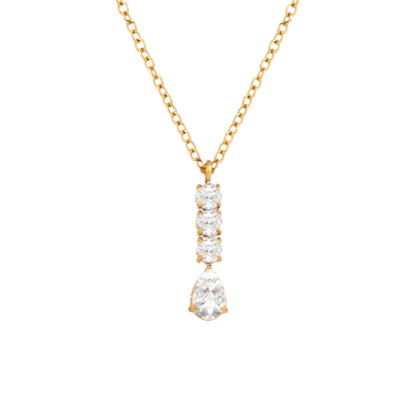 Sloane Diamond Drop Necklace