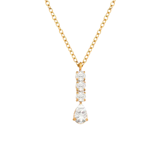 Sloane Diamond Drop Necklace