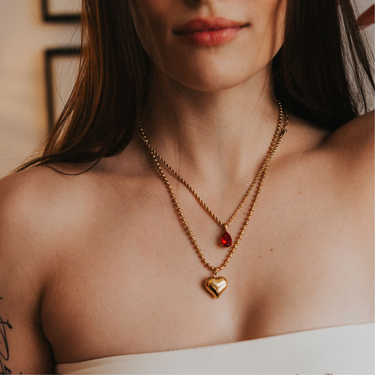 Lovers Lane Heart Necklace