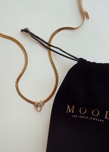 Meredith Marquise Necklace