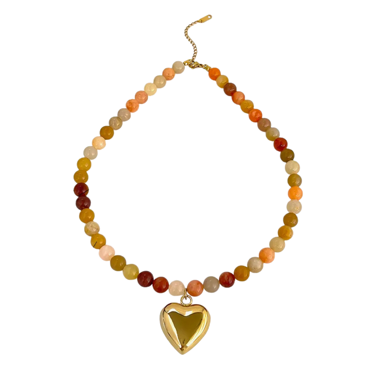 Honey Heart Necklace
