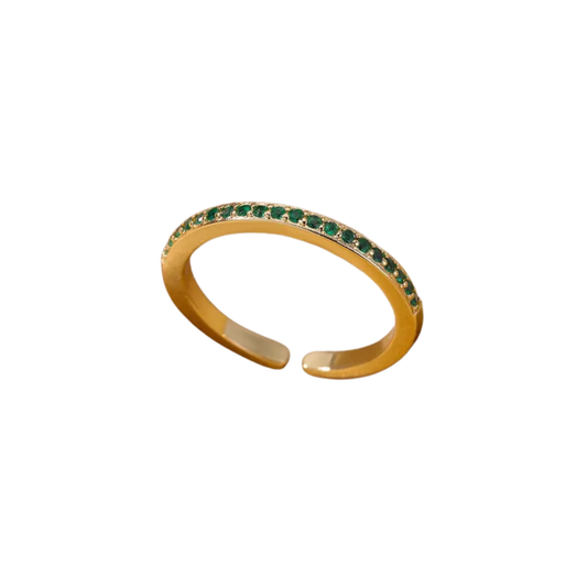 Emilie Emerald Ring