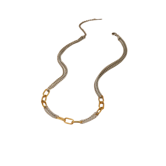 Amelia Mixed Metals Necklace
