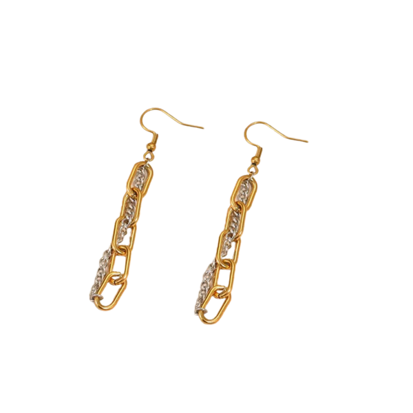 Macy Mixed Metal Earrings