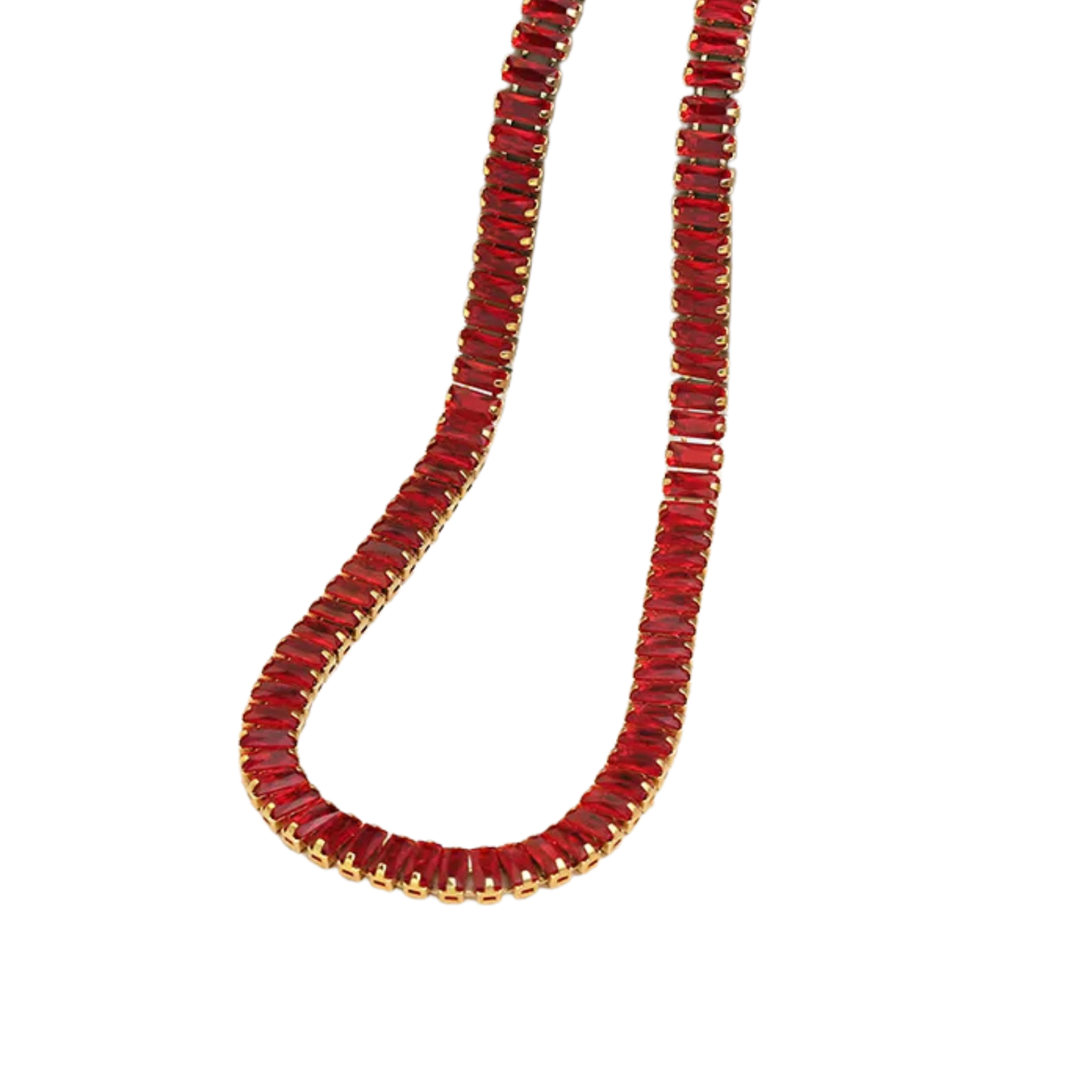 Audrey Tennis Necklace