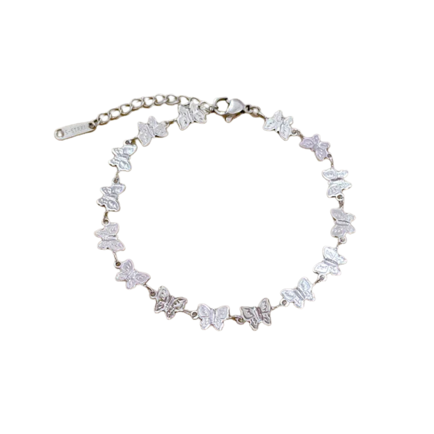 Charley Butterfly Charm Bracelet