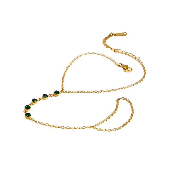 Emma Emerald Handchain