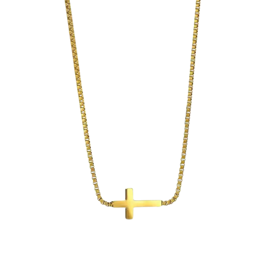 Elle Cross Necklace