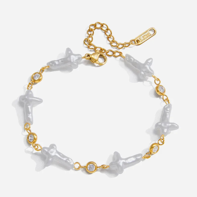 St. Lucia Cross Bracelet