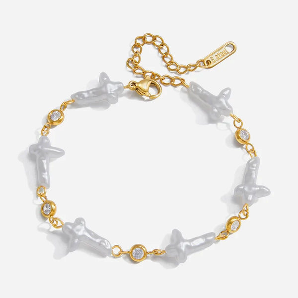 St. Lucia Cross Bracelet