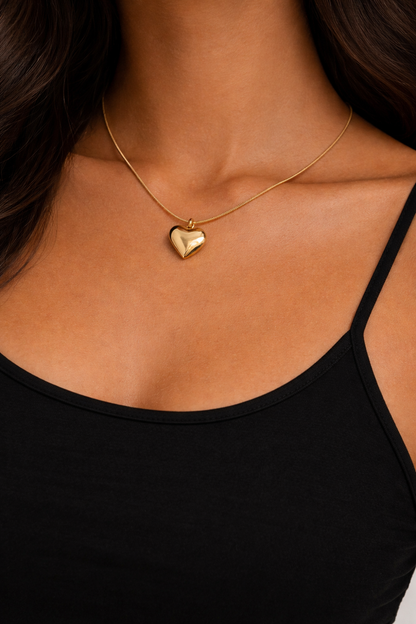 Mini Heart Drop Necklace