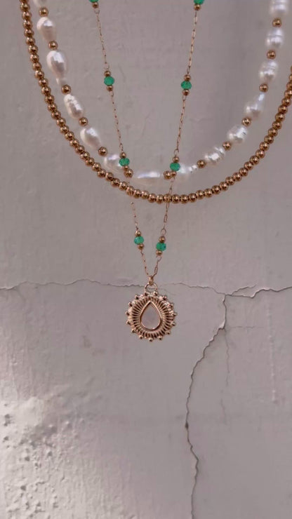 Golden Hour Necklace Set